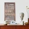 12in x12inx12in 1 Corinthians 13-4-8 Inspirational Hanging Wood Decor Sign, Printed, Love is Patient, Love is Kind Quote