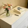 3-in-1 Compact Vanity Desk With Flip-up Led Mirror &3 Adjustable Lighting Modes, Storage Makeup Table