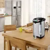 5-liter Electric LCD Water Boiler and Warmer Black and Silver