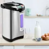 5-liter Electric LCD Water Boiler and Warmer Black and Silver