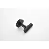6 Piece Stainless Steel Bathroom Towel Rack Set Wall Mount Black