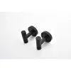 6 Piece Stainless Steel Bathroom Towel Rack Set Wall Mount Black
