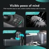 800GPD Reverse Osmosis Water Purifier-Direct-Drinking Sys with Carbon Gray Filter, High-Efficiency Filtration