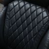 Black Big and Tall Diamond Stitching Executive Adjustable Height Office Chair