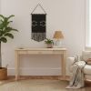 Unfinished Solid Wood Desk Laptop Computer Writing Table with Drawer