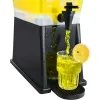 Beverage Dispenser, 3 Gallon Drink Dispenser for Parties, Plastic Juice Dispenser with Stand Spigot Lid