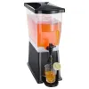 Beverage Dispenser, 3 Gallon Drink Dispenser for Parties, Plastic Juice Dispenser with Stand Spigot Lid