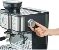 Coffee grinding 15Bar French latte Italian espresso extraction, 1 cup / 2 cup mechanical + digital, 2300W, steam