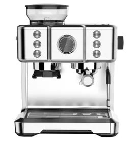 Coffee grinding 15Bar French latte Italian espresso extraction, 1 cup / 2 cup mechanical + digital, 2300W, steam