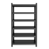 Garage Shelving Units 2400LBS Heavy Duty Storage Shelves Adjustable Metal Shelf 6 Tier 39.37" W*19.70" D*82" H, Black