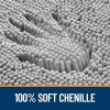 Grey Bathroom Rugs Bath Rugs Rubber Backing Dry Machine