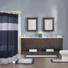 Navy Cotton Tufted Bath Rug 24" x 60"