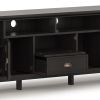 Redmond - 72" TV Media Stand - Hickory Brown