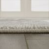 Beige-Cream, Tiled Border Area Rug 8' x 10'