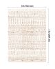 Area Rug, 5 x 7 ft Large Washable Rug, Non-Slip and Tear-Resistant Soft Carpet, Pet & Child Friendly Modern Area Rugs, Indoor Mat