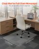 36 x 48-inch Office Chair Mat for Carpeted Floors, Plastic Floor Protector Rug with Studded, Non-Slip & Easy to Clean