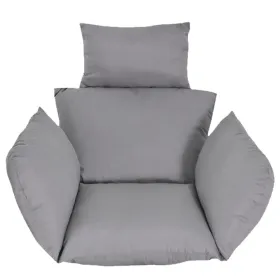 Egg Chair Cushion Hanging Basket Seat Cushion, Grey