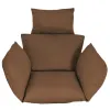 Egg Chair Cushion Hanging Basket Seat Cushion, Coffee