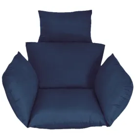 Egg Chair Cushion Hanging Basket Seat Cushion, Navy