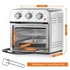 Family Size Air Fryer Toaster Oven Combo, 13QT, 360° Hot Air Circulation for Healthy Oil-Free Cooking, Multifunctional Convection