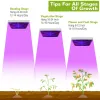 Full Spectrum Grow Light LED Grow Light Hanging 225 LEDs Plant