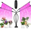 Grow Lights for Indoor Plants, iMounTEK 80W 80 LEDs Plant Lights with Red Blue Full Spectrum 10 Dim Levels