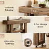 Console Brown Table 41.3 in x 11.8in x 31.5in