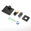 CERYPSA Matte Black Bathroom Waterfall Wall Mount Sink Faucet