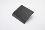 CERYPSA Matte Black Bathroom Waterfall Wall Mount Sink Faucet
