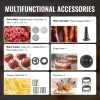 Meat Grinder, 3 Lbs/Min Capacity Electric Meat Grinders with Blade, Grinding Plate, Sausage Maker