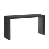 Modern Style Console Table made of Paulownia Solid Wood Veneer, Suitable for Foyer, Living Room, or Entryway