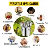 Moonshine Still Distiller 3Gal 12L Stainless Steel Water Distiller Copper Tube with Circulating Pump Home Brewing Kit