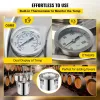 Moonshine Still Distiller 3Gal 12L Stainless Steel Water Distiller Copper Tube with Circulating Pump Home Brewing Kit