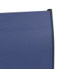Outdoor Bar Stools Set of 2 with 360 Swivel for Deck Parties Bar Height, Navy Blue