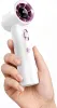 White Portable Handheld Turbo Fan, 100 Gear High Speed, Up to 12H Rechargeable Personal Fan with Digital Display