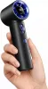 Black Portable Handheld Turbo Fan, 100 Gear High Speed, Up to 12H Rechargeable Personal Fan with Digital Display