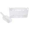 Portable Ice Machine, Black, Self-Cleaning Ice Maker Countertop with Basket and Scoop, 9 Cubes in 6 Mins, 26 lbs. per Day