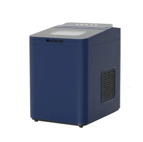 PSZ6D Automatic Ice Maker-Home & Outdoor Camping Ice Maker with Bullet Ice Technology. 12kg/day capacity, PVC material (BPA-free)