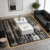Black and White Reversible Outdoor Rug