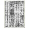 Black and White Reversible Outdoor Rug