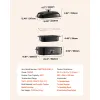 Roaster Oven, 18QT Fast-Cooking Turkey Roaster, 150-450 Fahrenheit Adjustable Temp Turkey Oven with Self-Basting Lid