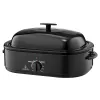 Roaster Oven, 18QT Fast-Cooking Turkey Roaster, 150-450 Fahrenheit Adjustable Temp Turkey Oven with Self-Basting Lid