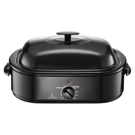 Roaster Oven, 18QT Fast-Cooking Turkey Roaster, 150-450 Fahrenheit Adjustable Temp Turkey Oven with Self-Basting Lid