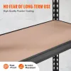 5-Tier Adjustable, 2000 lbs Capacity, Heavy Duty Garage Shelves Metal Organizer Utility Rack, Black, 30" L x 12" W x 60" H