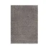 Grey Super Soft Polyester Shag Area Rug 5x7