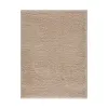 Cream Super Soft Polyester Shag Area Rug 5 x7