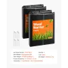 Weed Barrier Fabric Heavy Duty, 2 Packs 3x50FT 3.2oz Weed Blocker Fabric, Woven Landscape Fabrics