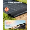 Weed Barrier Fabric Heavy Duty, 2 Packs 3x50FT 3.2oz Weed Blocker Fabric, Woven Landscape Fabrics