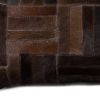 12" X 20" Chocolate Cowhide Throw Pillow