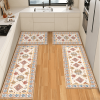 Boho Kitchen Rug Sets 3 Piece with Runner Non Slip Kitchen Rugs and Mats Washable Kitchen Mats for Floor Thick Kitchen Floor Mat Carpet Runner Rugs fo